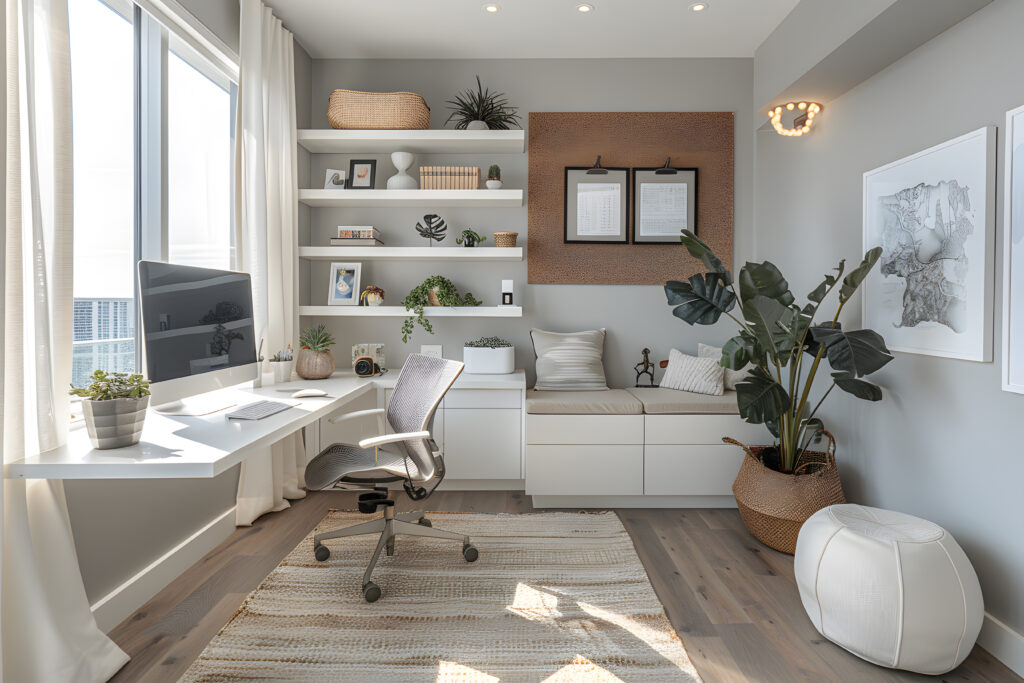 Custom Office Room Design by Home Builder in Australia